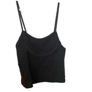 Jovani Silk Cami Black